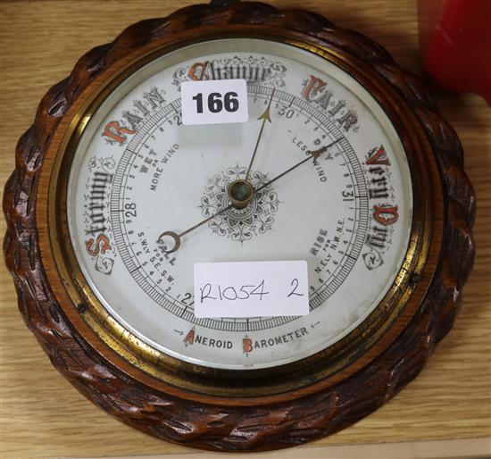 An aneroid barometer